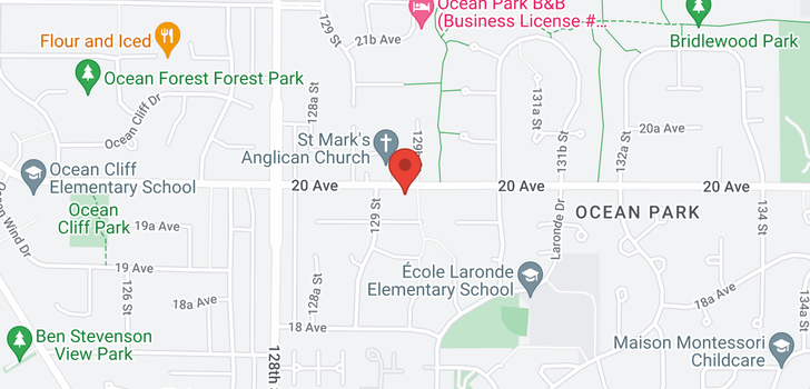 map of 12960 20 AVENUE